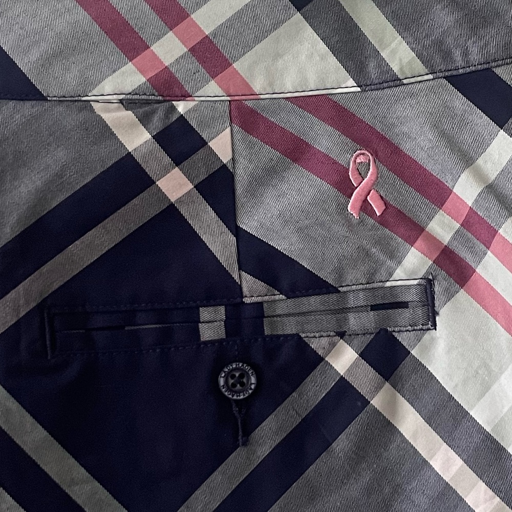 Golf Tennis Skort Skirt Limited Edition Embroidered Breast Cancer Emblem Size 10 - Picture 5 of 16